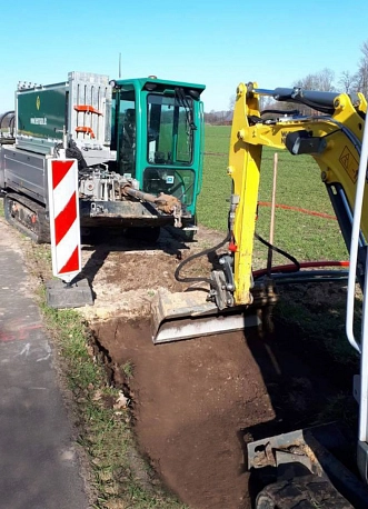 Bagger stehen trotz Corona nicht still&nbsp;&copy;&nbsp;Landkreis Diepholz